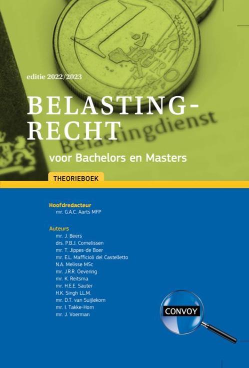 Belastingrecht voor Bachelors en Masters Theor 9789463173209, Boeken, Studieboeken en Cursussen, Zo goed als nieuw, Verzenden
