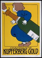 Leopoldo Metlicovitz (1868-1944) - Champagne Kupferberg Gold