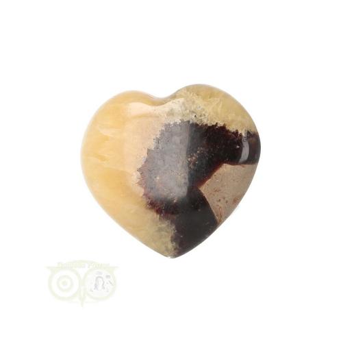 Septarie hart ± 3 cm Nr 22 - 17 gram - Madagaskar, Sieraden, Tassen en Uiterlijk, Edelstenen, Nieuw, Verzenden