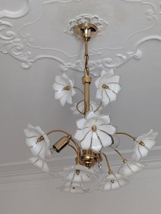 Plafondlamp - Glas - Roselline, Antiek en Kunst, Curiosa en Brocante