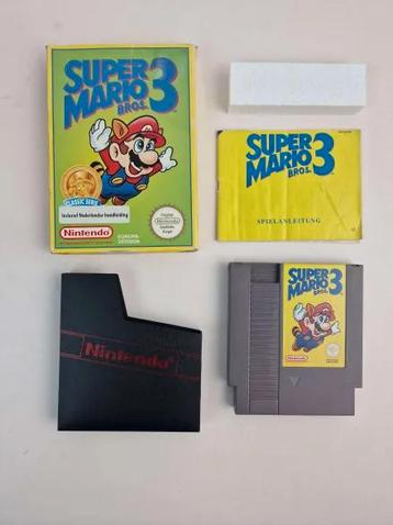 NES - Super Mario Bros 3 (Boxed CIB) beschikbaar voor biedingen