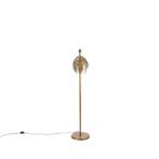 Vintage vloerlamp goud 145 cm - Botanica, Nieuw, Overige materialen, Landelijk, 100 tot 150 cm