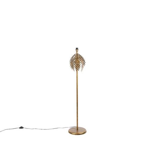 Vintage vloerlamp goud 145 cm - Botanica, Huis en Inrichting, Lampen | Vloerlampen, Nieuw, Overige materialen, 100 tot 150 cm