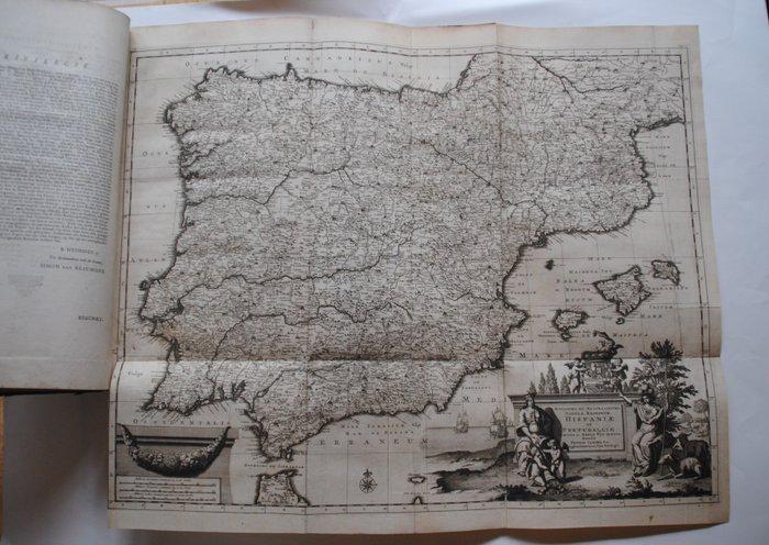 D. Juan Alvarez de Colmenar - Beschryving van Spanjen en, Antiek en Kunst, Antiek | Boeken en Bijbels