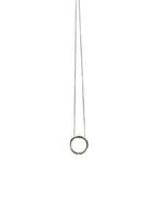 Bliss - Ketting met hanger - 18 karaat Witgoud - 0.12ct. tw.