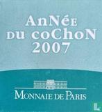 Frankrijk ¼ euro 2007 Year of the pig (Green box), Verzenden, Goud, Overige waardes, Frankrijk