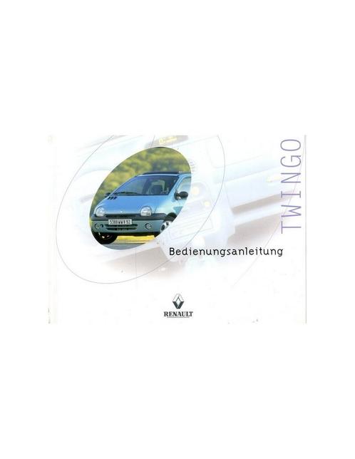 2000 RENAULT TWINGO INSTRUCTIEBOEKJE DUITS, Auto diversen, Handleidingen en Instructieboekjes