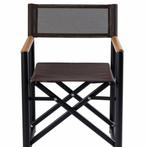 Regisseursstoel Victor aluminium met teak armleggers mokka, Watersport en Boten, Verzenden, Nieuw