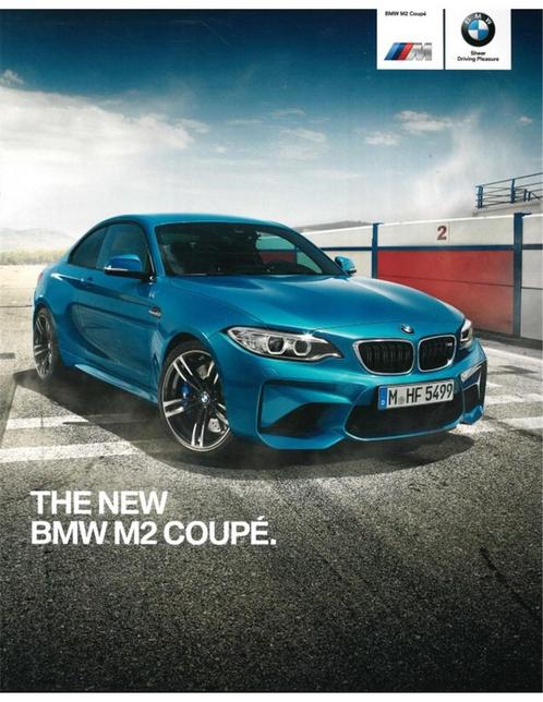 2015 BMW M2 COUPÉ BROCHURE ENGELS, Boeken, Auto's | Folders en Tijdschriften, BMW