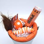 Miss Bucket -  Oranje Fidget slak, Verzenden, Nieuw