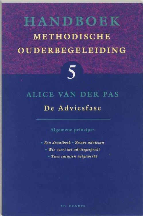 Handboek Methodische Ouderbeg.5 Adviesfa 9789061003892, Boeken, Politiek en Maatschappij, Zo goed als nieuw, Verzenden