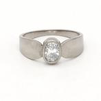 Ring - 14 karaat Witgoud Diamant (Natuurlijk), Sieraden, Tassen en Uiterlijk, Ringen, Nieuw