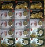 Vaticaan. Coin Card Various Years (15 stuks)  (Zonder, Postzegels en Munten, Munten | Europa | Euromunten