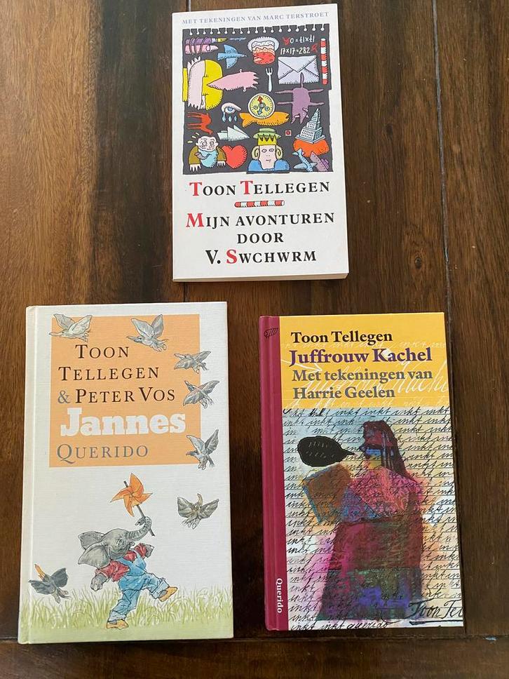 3 Boeken Toon Tellegen - in nieuwstaat, Boeken, Kinderboeken | Jeugd | onder 10 jaar, Zo goed als nieuw, Ophalen of Verzenden