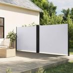 vidaXL Windscherm uittrekbaar 160x1200 cm wit, Verzenden, Nieuw