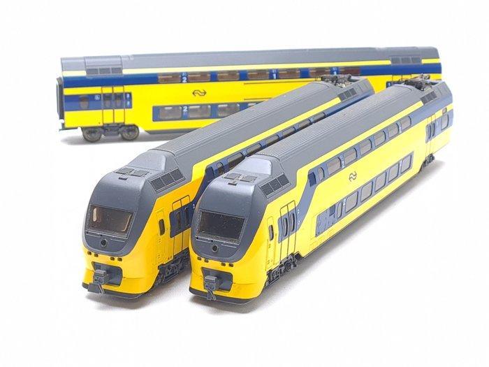 Lima H0 - 149857 AC - Treinstel (3) - IRM dubbeldekker,, Hobby en Vrije tijd, Modeltreinen | H0