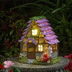 Solar Huisje - Fairy Flowerlodge - 21 cm, Verzenden, Minder dan 50 watt, Overige typen, Nieuw