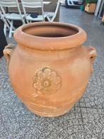Vaas - Terracotta - orcio giardino h 60, Antiek en Kunst