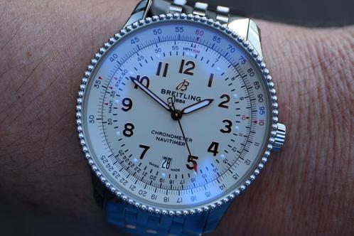 Horloge Breitling Navitimer 41 Jungfraujoch Limited 1 of 188, Sieraden, Tassen en Uiterlijk, Horloges | Heren, Staal, Nieuw, Staal