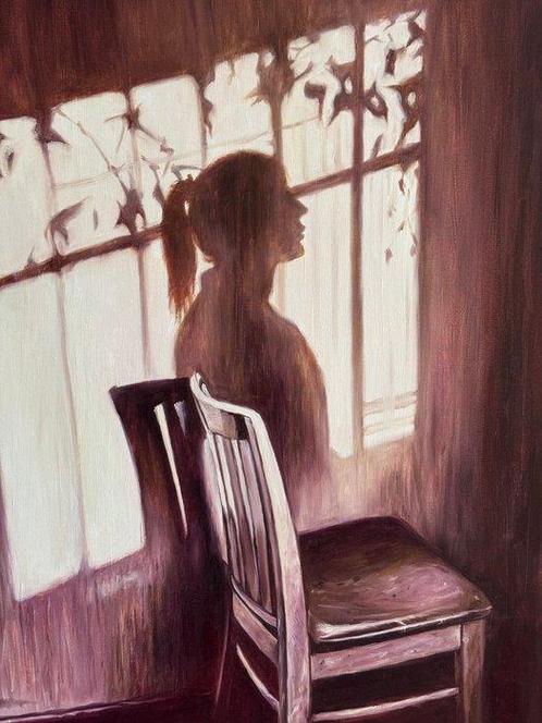Naghme Hesari - To be or not to be, Antiek en Kunst, Kunst | Schilderijen | Modern