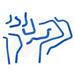 Mishimoto 01-05 Subaru WRX Blue Silicone Ancillary Hoses -, Auto diversen, Ophalen of Verzenden