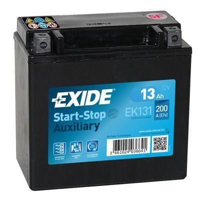 Exide 13AH Accu EK131 Batterij 200A 12V B0 150x90x45, Auto-onderdelen, Accu's en Toebehoren, Nieuw, Ophalen of Verzenden