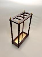 Paraplustandaard/rek - Mahonie - Faux bamboo