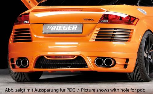 Rieger achterbumper | TT (8J): 09.06- - Coupé, Roadster |, Auto-onderdelen, Carrosserie en Plaatwerk, Nieuw, Audi, Ophalen of Verzenden