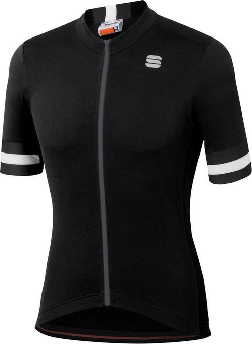 Sportful - Maat S - Kite Fietsshirt Heren - Zwart, Sport en Fitness, Wielrennen, Verzenden
