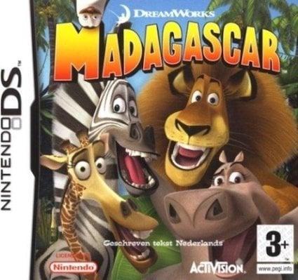 Madagascar (DS Games) (Nintendo DS), Spelcomputers en Games, Games | Nintendo DS, Zo goed als nieuw, Ophalen of Verzenden
