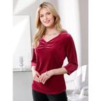 Classic Basics Shirt met 3/4 mouwen Fluwelen shirt (1-delig), Kleding | Dames, Verzenden, Nieuw