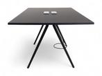 Arper Meety tafel, 200x99 cm, Fenix blad, zwart-zwart, Ophalen of Verzenden, Nieuw in verpakking