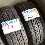 2 x Lassa 205-60-15 Zomerbanden 6mm, Gebruikt, 15 inch, Band(en), Personenwagen