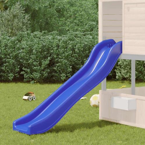 vidaXL Glijbaan 175x38x23 cm polypropeen blauw, Kinderen en Baby's, Speelgoed | Buiten | Speeltoestellen, Nieuw, Verzenden