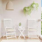 vidaXL Tuinstoelkussens 2 st 50x50x3 cm oxford stof, Verzenden, Nieuw