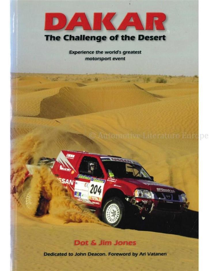 DAKAR, THE CHALLENGE OF THE DESERT, EXPIERENCE THE WORLDS, Boeken, Auto's | Boeken