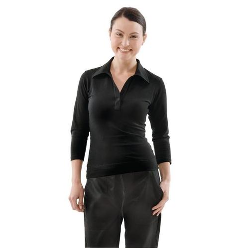 Uniform Works dames shirt met V-hals zwart |, Zakelijke goederen, Horeca | Keukenapparatuur, Nieuw in verpakking, Verzenden