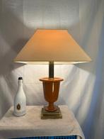 Tafellamp - XL - Keramiek, Textiel, Plastic, Messing -