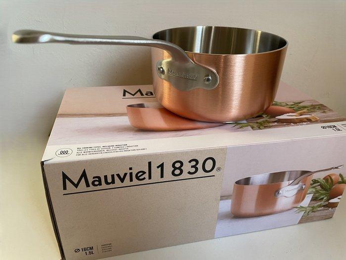 Mauviel - Braadpan - Mauviel 1830 Casserole 16 cm - Koper,, Antiek en Kunst, Antiek | Keukenbenodigdheden
