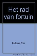 Het rad van fortuin / Roman over de Honderdjarige Oorlog /, Boeken, Verzenden, Zo goed als nieuw, T. Beckman