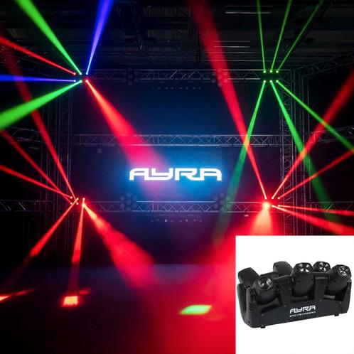 (B-Stock) Ayra ERO Hexabeam bewegend LED lichteffect, Muziek en Instrumenten, Licht en Laser, Verzenden