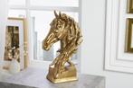 Exclusieve buste paardenhoofd CABALLO 38cm messing, Huis en Inrichting, Woonaccessoires | Overige, Ophalen of Verzenden, Nieuw