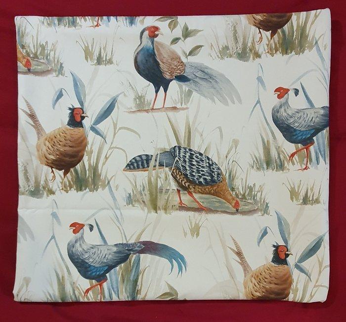 Fagiani op country-stoffen - wild - beperkte oplage -, Antiek en Kunst, Antiek | Kleden en Textiel