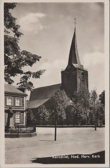 KERKDRIEL - Ned. Herv. Kerk, Verzamelen, Ansichtkaarten | Nederland, Verzenden