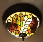 Plafondlamp - Glas-in-lood - Plafonniere, Antiek en Kunst