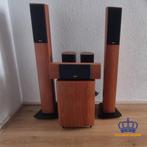 Tannoy HTS 200 5.1 surround sound luidspreker ,speakers, Audio, Tv en Foto, Luidsprekers, Verzenden, Zo goed als nieuw, Front, Rear of Stereo speakers