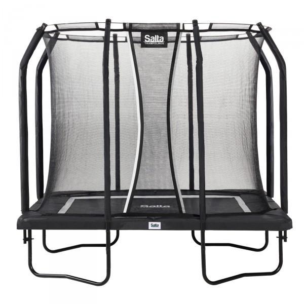 Salta Trampoline Premium Black Edition Vierkant incl. Vei..., Kinderen en Baby's, Speelgoed | Buiten | Trampolines, Nieuw, Verzenden