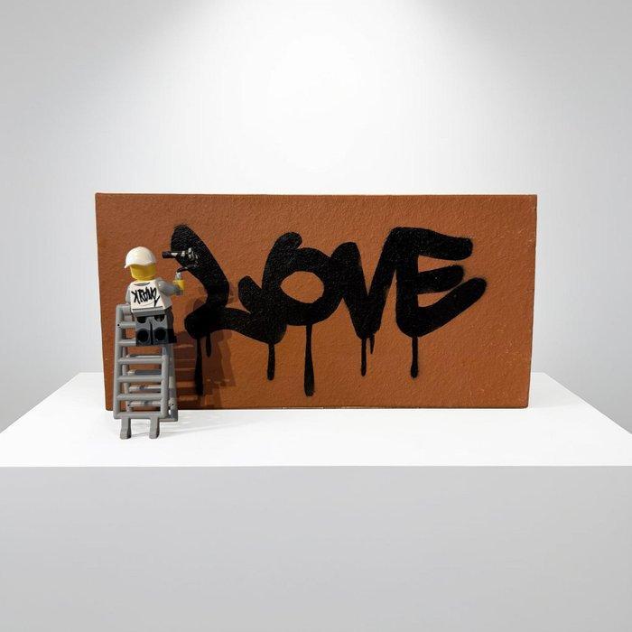 KRAM2 (1981) - LOVE, Antiek en Kunst, Kunst | Schilderijen | Modern