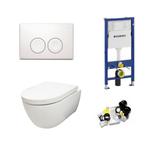 Geberit UP100 Toiletset Sani Royal Standaard Rimfree 55 cm, Doe-het-zelf en Verbouw, Sanitair, Nieuw