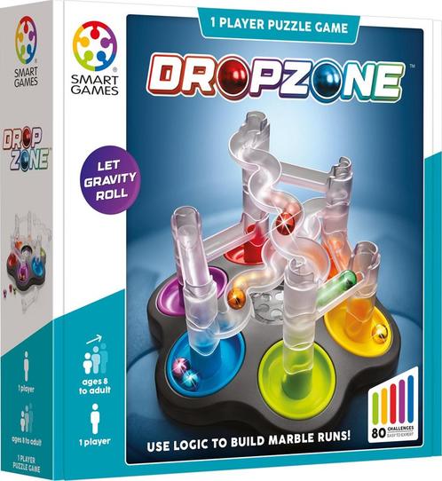 Dropzone | Smart Games - Puzzels, Hobby en Vrije tijd, Denksport en Puzzels, Nieuw, Verzenden